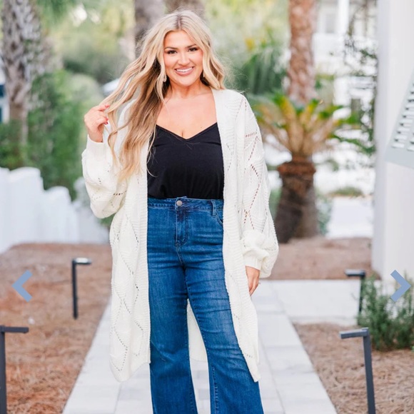 NEW Chic Soul Eat, Drink, And Be Cozy Cardigan - Picture 3 of 7